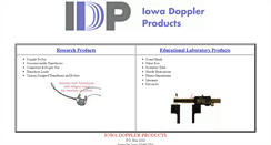 Desktop Screenshot of iowadoppler.com